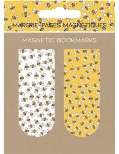 BLISTER 2 MARCAPAGINAS MAGNETICOS ABEJAS