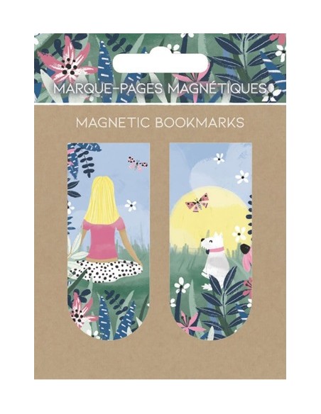 BLISTER 2 MARCAPAGINAS MAGNETICOS YOGA