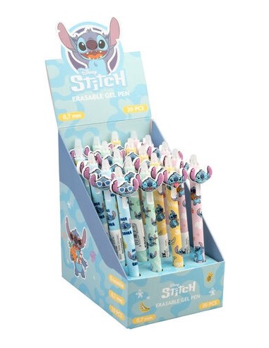 EXP 20 BOLIGRAFOS BORRABLES DISNEY STITCH