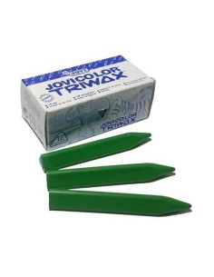 ESTUCHE 12 CERAS JOVICOLOR TRIWAX 97304 VERDECLARO