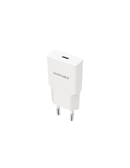 Cargador USB-C/PD 20W, Blanco