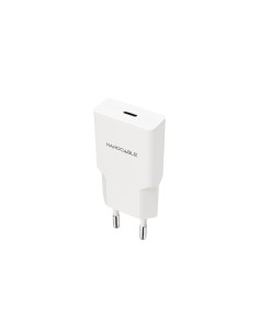 Cargador USB-C/PD 25W, Blanco