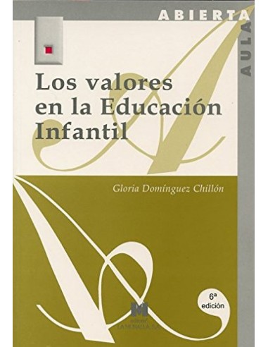 Los valores en la educacion infantil