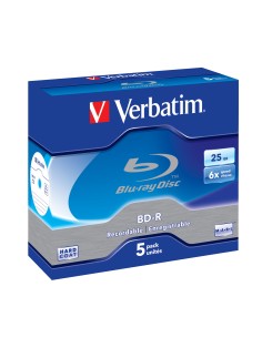 43715 disco blu-ray lectura/escritura (BD) BD-R 25 GB 5 pieza(s) 2