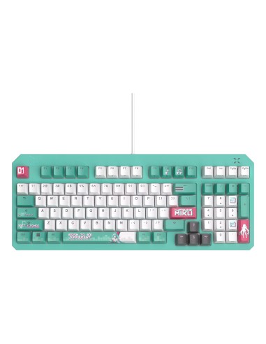TUF Gaming K3 Gen II Hatsune Miku Edition teclado Juego USB Multicolor