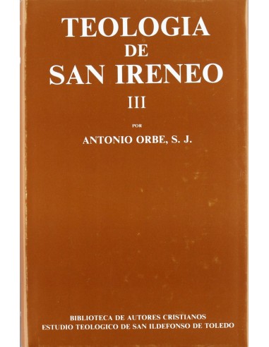 Teologia de San IreneoIII Comentario al libro V del Adversus haereses