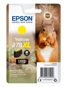 Squirrel Singlepack Yellow 378XL Claria Photo HD Ink