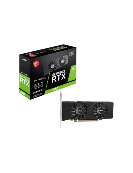 GEFORCE RTX 3050 LP E 6G OC tarjeta gráfica NVIDIA 6 GB GDDR6