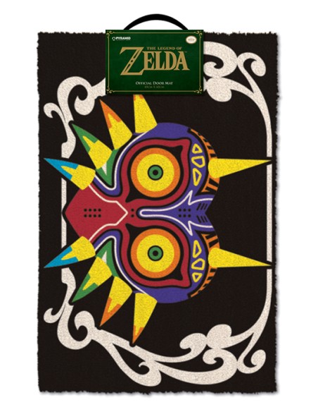 The Legend Of Zelda (Majora's Mask) Felpudo decorativo Rectangular Multicolor