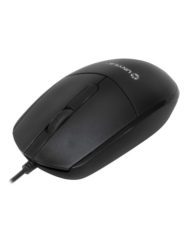 UK 128 ratón Oficina Ambidextro USB tipo A Óptico 1200 DPI