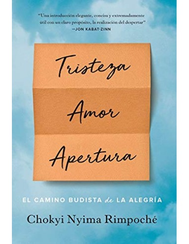 TRISTEZA AMOR APERTURA