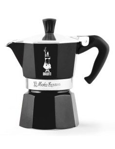 Moka Exress Cafetera italiana Negro