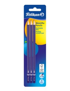 978841 lápiz de grafito HB 3 pieza(s)