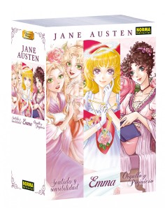 PACK CLASICOS MANGA JANE AUSTEN