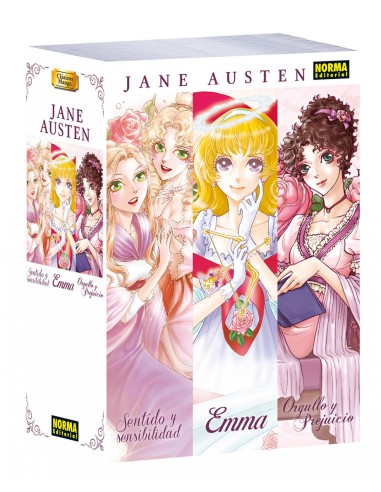 PACK CLASICOS MANGA JANE AUSTEN