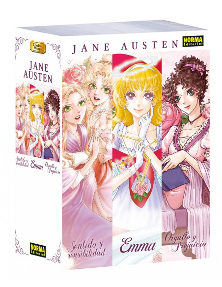 PACK CLASICOS MANGA JANE AUSTEN