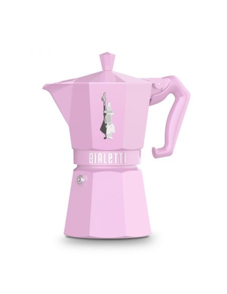 Moka Exclusive Cafetera italiana Rosa