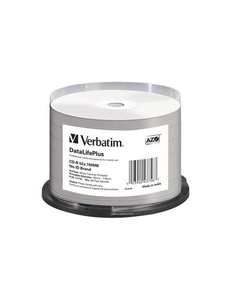 CD-R 52x DataLifePlus 700 MB 50 pieza(s)