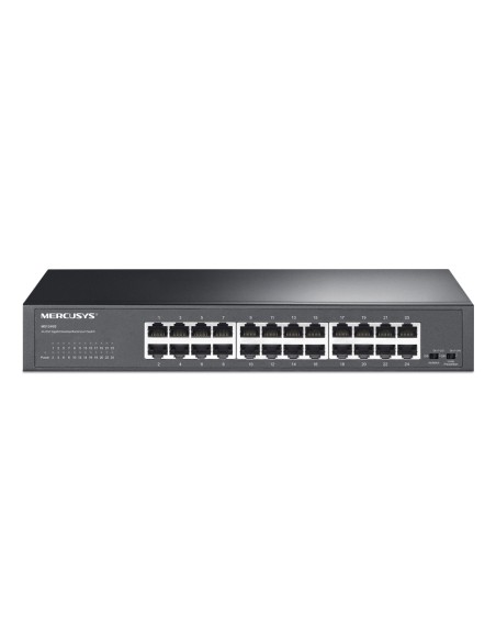 MS124GS switch Gigabit Ethernet (10/100/1000) Negro