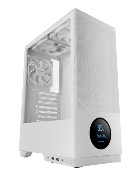 2SAGITTA20W carcasa de ordenador Midi Tower Blanco