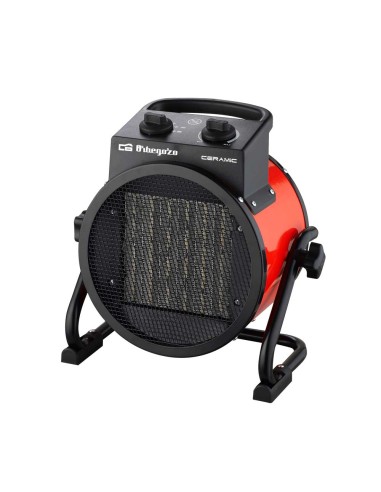 FHR 3050 calefactor eléctrico Interior Negro, Rojo 3000 W Ventilador eléctrico