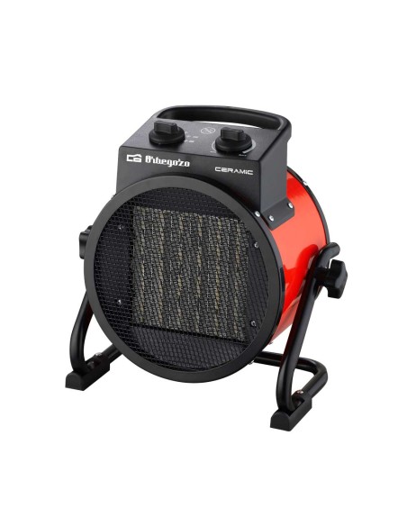 FHR 3050 calefactor eléctrico Interior Negro, Rojo 3000 W Ventilador eléctrico