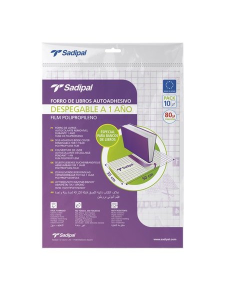 FORRO SADIP.DESPEGABLE 50x35 B/10 - Pack de 25 unidades