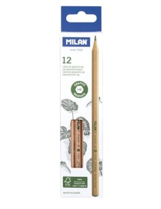 LAPIZ GRAFITO MILAN HB HEXA. C/12