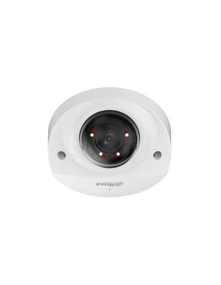 (DH-IPC-HDBW2449FP-AS-IL-0280B) DAHUA CAMARA IP MINIDOMO 4MP IP67 IK10 SMART DUAL LIGHT SMD PLUS SLOT TARIJETA MICRO SD, MICRO I