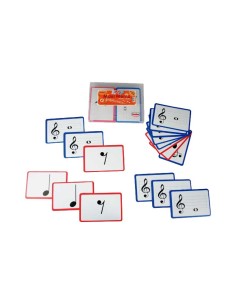 SET 30 TARJETAS MUSICALES MAXI MEMO HENBEA 980