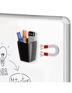 PORTA LAPICES CEP MAGNETICO NEGRO