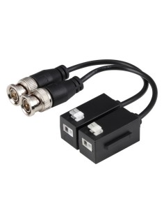 (DH-PFM800-4K) DAHUA VIDEO BALUN PASIVO (PAREJA) TRANSMISOR DE DATOS Y ALIMENTACIÓN DE VIDEO 1 CANAL