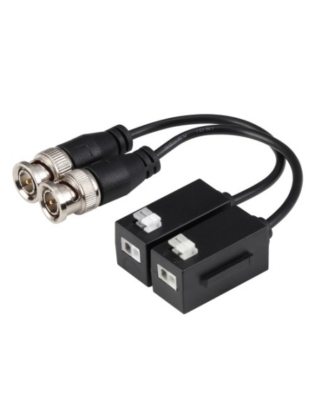 (DH-PFM800-4K) DAHUA VIDEO BALUN PASIVO (PAREJA) TRANSMISOR DE DATOS Y ALIMENTACIÓN DE VIDEO 1 CANAL
