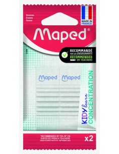 GOMA BORRAR MAPED KIDY LEARN B/2