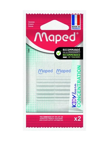 GOMA BORRAR MAPED KIDY LEARN B/2