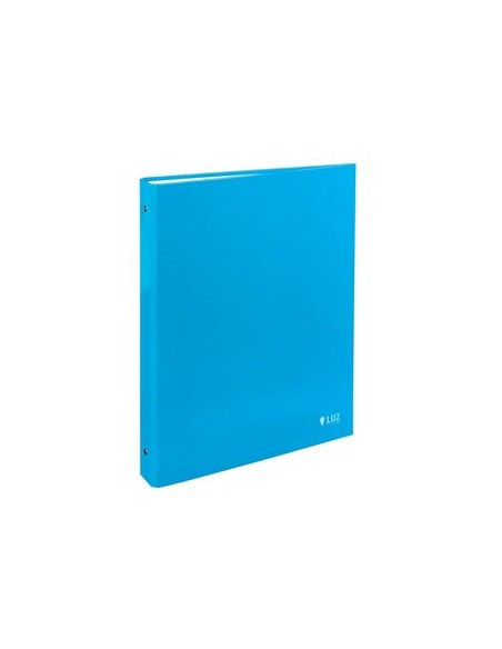 CARPETA CARCHIVO LUZ A5 4 AN.25 AZUL - Pack de 4 unidades