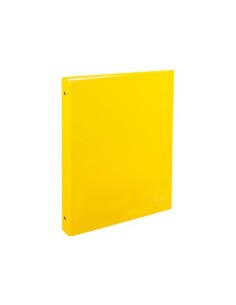 CARPETA CARCHIVO LUZ A5 4 AN.25 AMARILLO - Pack de 4 unidades