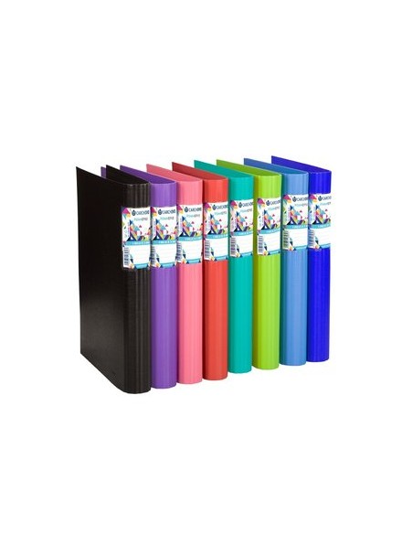 CARCHIVO CARPETA DE ANILLAS 4X25MM A4 FOAM STYLE EXTRA RÍGIDO 2MM AZUL OSCURO