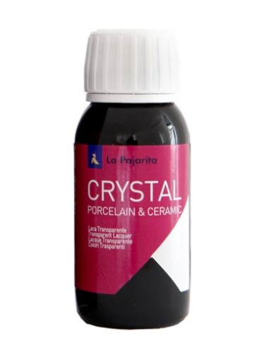 LACA TRP.CRISTAL PAJARITA 50 ml BURDEOS - Pack de 6 unidades