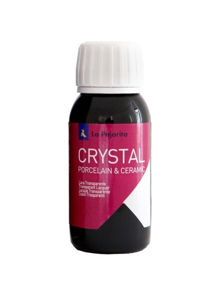 LACA TRP.CRISTAL PAJARITA 50 ml BURDEOS - Pack de 6 unidades