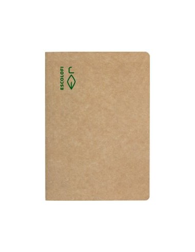 LIBRETA ESCOLOFI A4 50h 80g RECICLA.LISO - Pack de 10 unidades