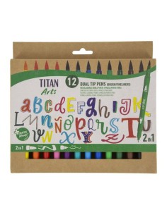 ROTUL.TITAN C.DOBLE PUNTA CAJA 12 - Pack de 6 unidades