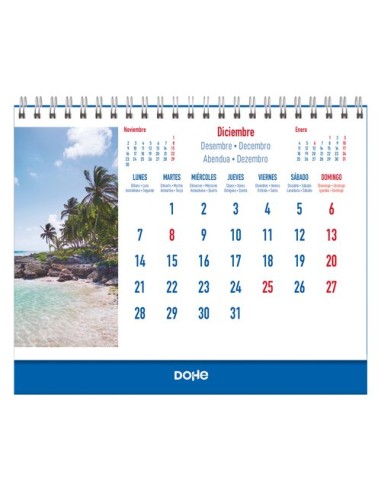 CAL.DOHE SOBR. MES 150x210 PAISAJES EXOT