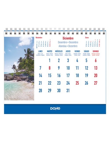 CAL.DOHE SOBR. MES 150x210 PAISAJES EXOT