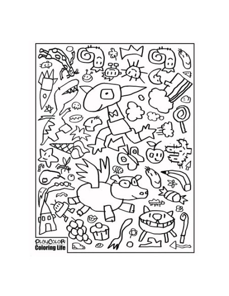 MANTEL PLAYCOLOR PARA PINTAR 213x137 - Pack de 10 unidades