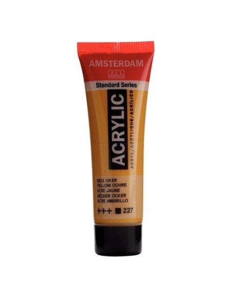 PINTURA ACRIL.AMSTERDAM  20 ml AMARILLO - Pack de 3 unidades