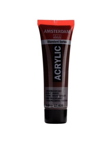 PINTURA ACRIL.AMSTERDAM  20 ml SOMBRA TO - Pack de 3 unidades