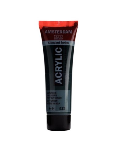 PINTURA ACRIL.AMSTERDAM  20 ml VERDE VEJ - Pack de 3 unidades