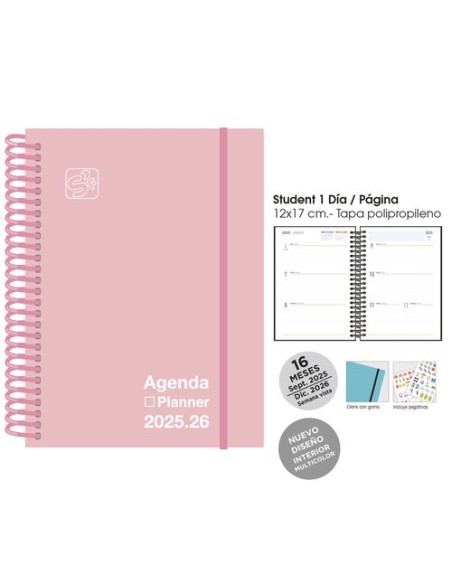 AG.SF. 16M IKI 155x215 S/V PASTEL ROSA