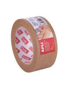 CINTA EMB.APLI KRAFT 50x48 MARRON - Pack de 36 unidades